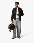 Giacca Heavy Knitted Zip-Up Cardigan | Brown