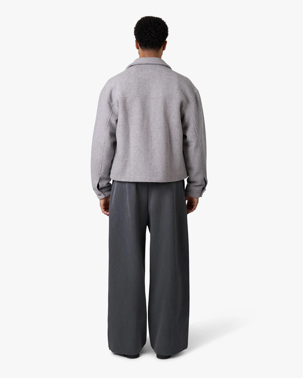 Harlem Boucle Jacket | Taupe
