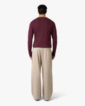 Henley Longsleeve | Burgundy