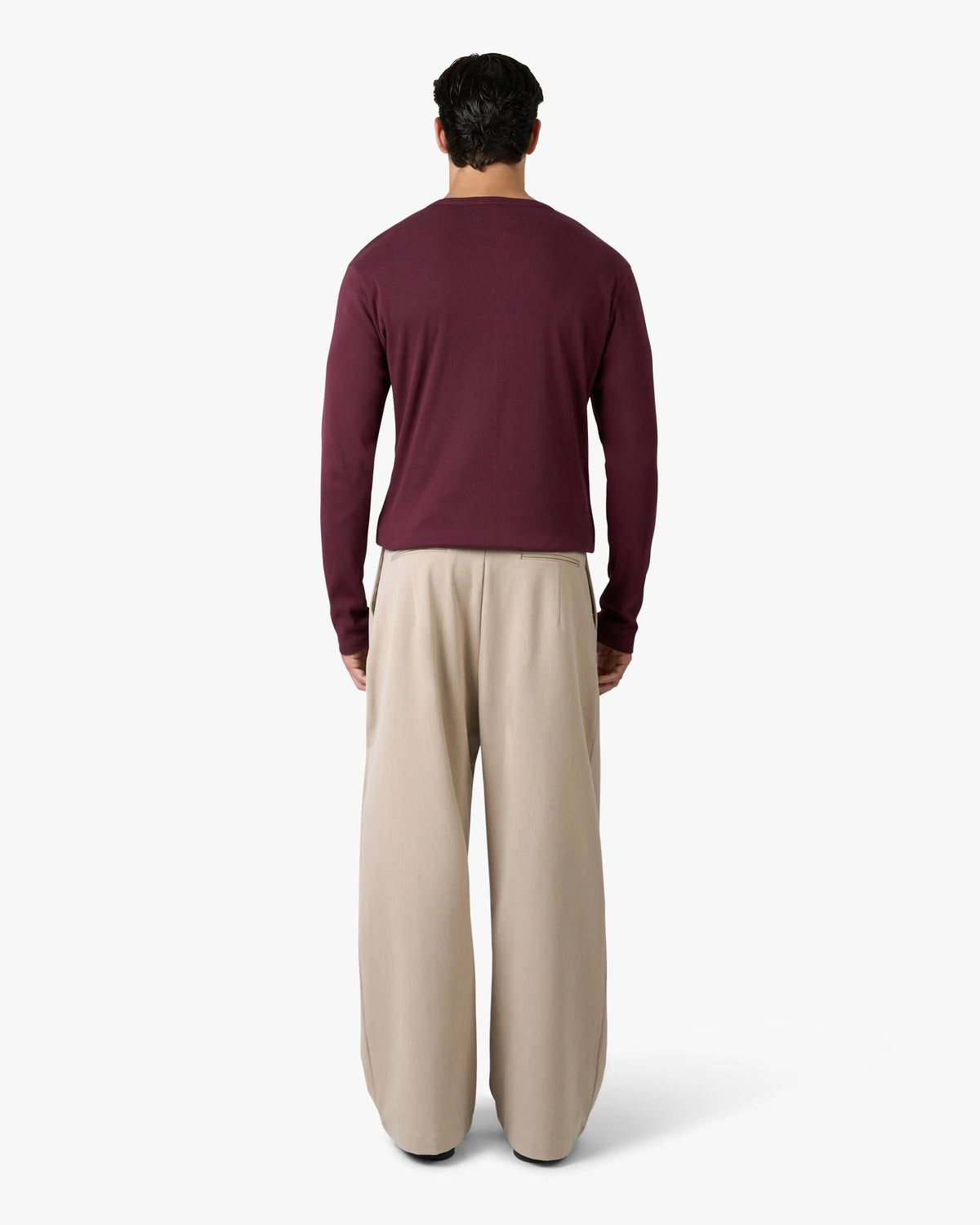 Henley Longsleeve | Burgundy