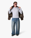 Henley Longsleeve | Grey Melee