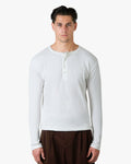 Henley Longsleeve | White
