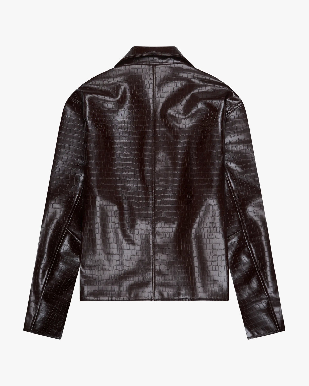 Liberty Crocodile Jacket | Brown