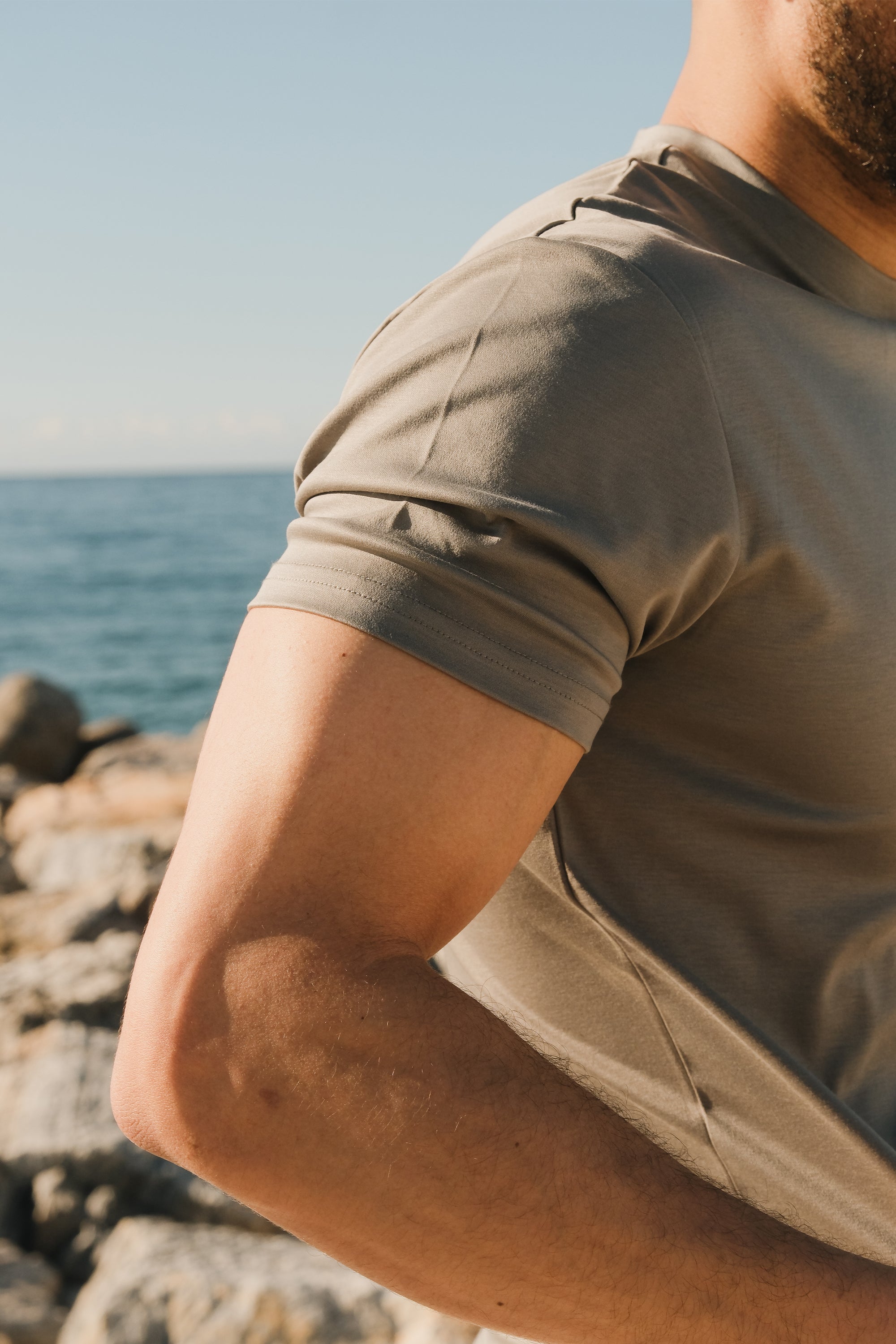 Maritime T-shirt - Taupe