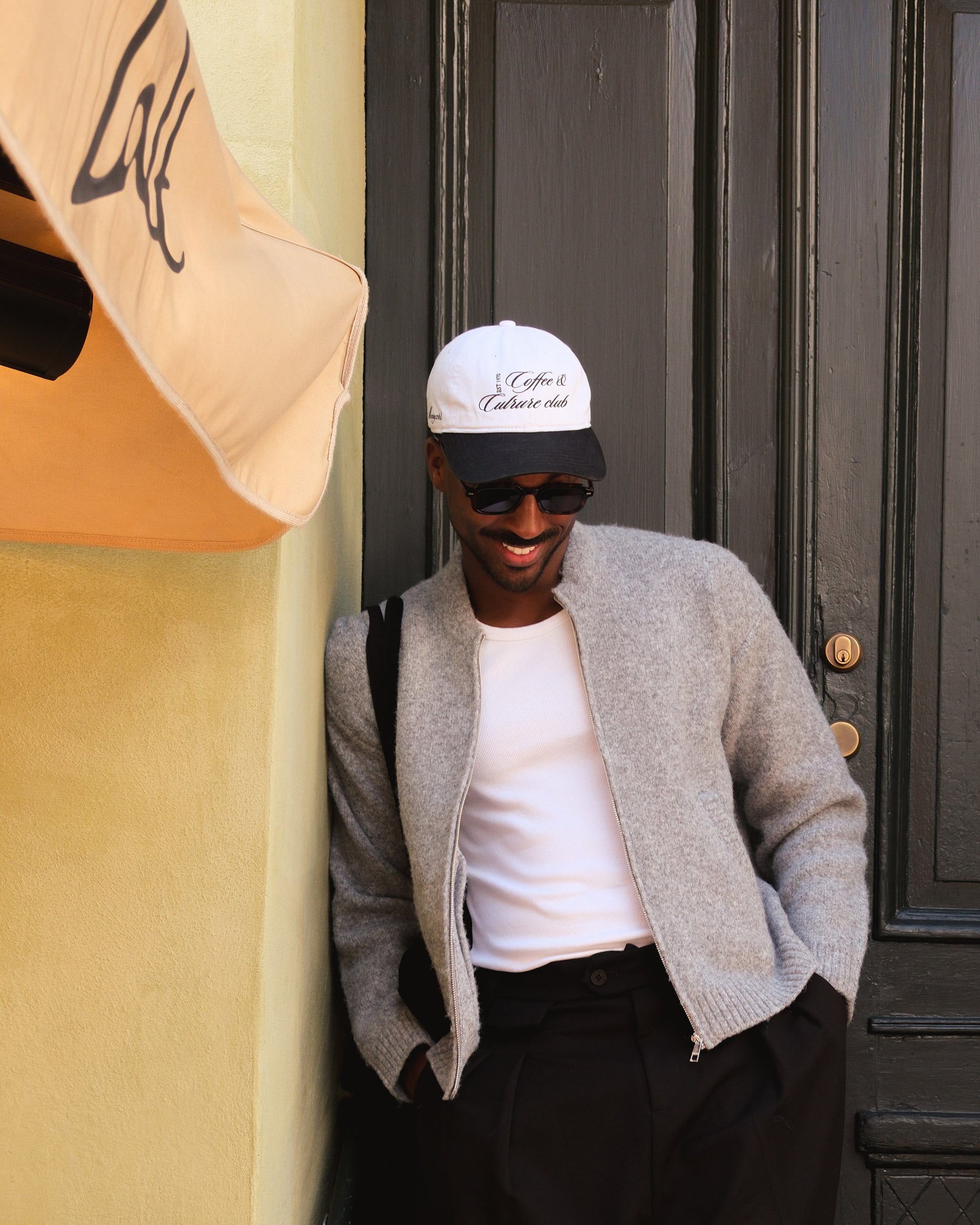 Culture Cap | Ecru/Black