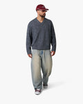 Trade V-Neck Knit | Grey Melee