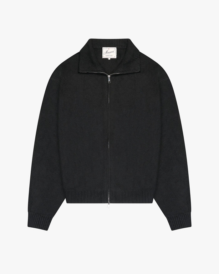 Ventura Baumwoll-Strickjacke mit Reißverschluss